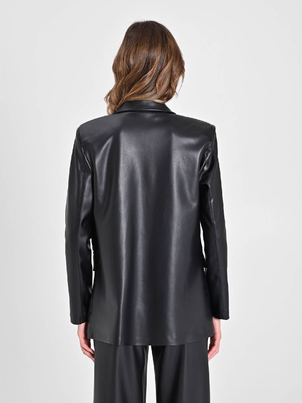 Rinascimento Giacca In Simil Pelle