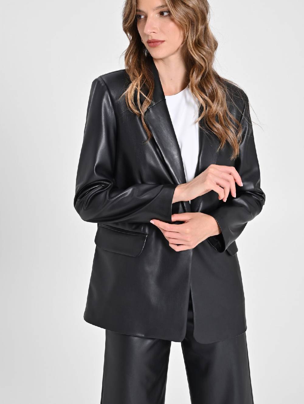 Rinascimento Giacca in simil pelle