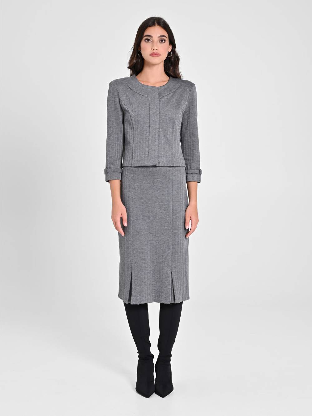 Rinascimento Giacca In Tessuto Spinato