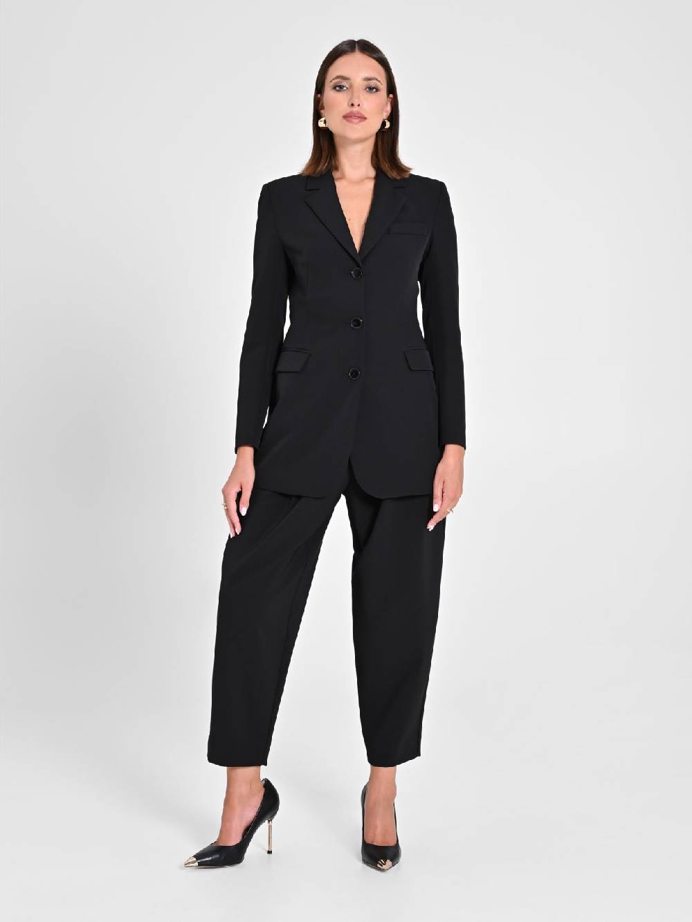 Rinascimento Giacca Sfiancata Nera