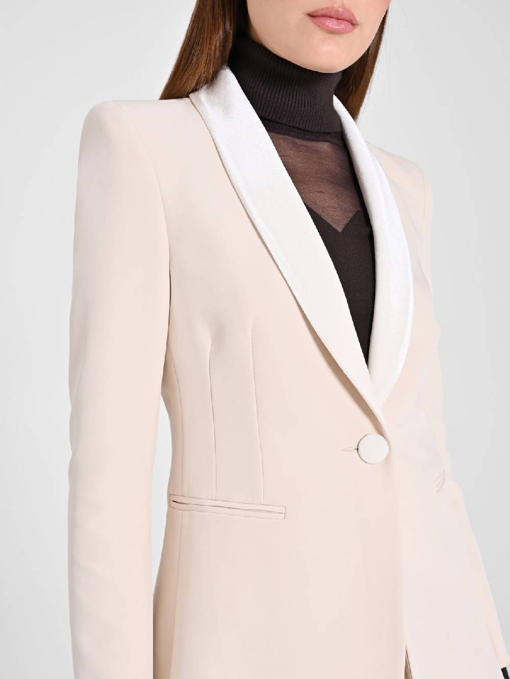 Rinascimento Giacca Tuxedo Beige