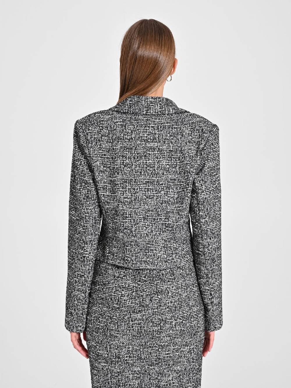 Rinascimento Giacca Tweed Lurex