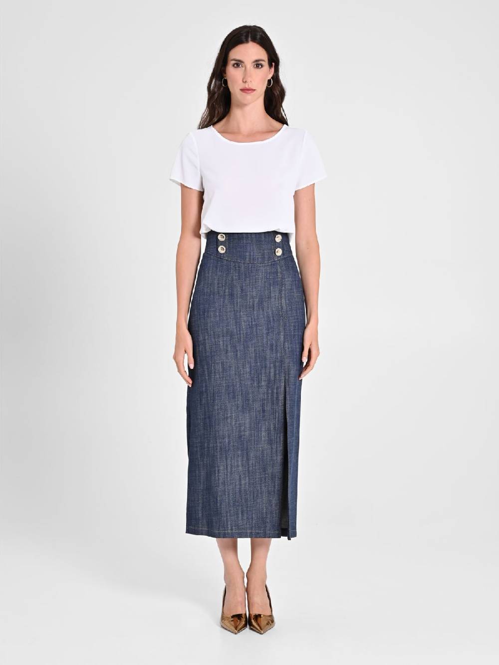 Rinascimento Gonna In Jeans