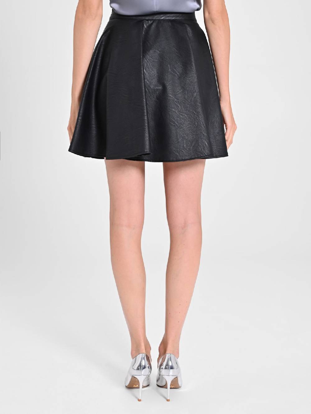 Rinascimento Gonna In Simil Pelle