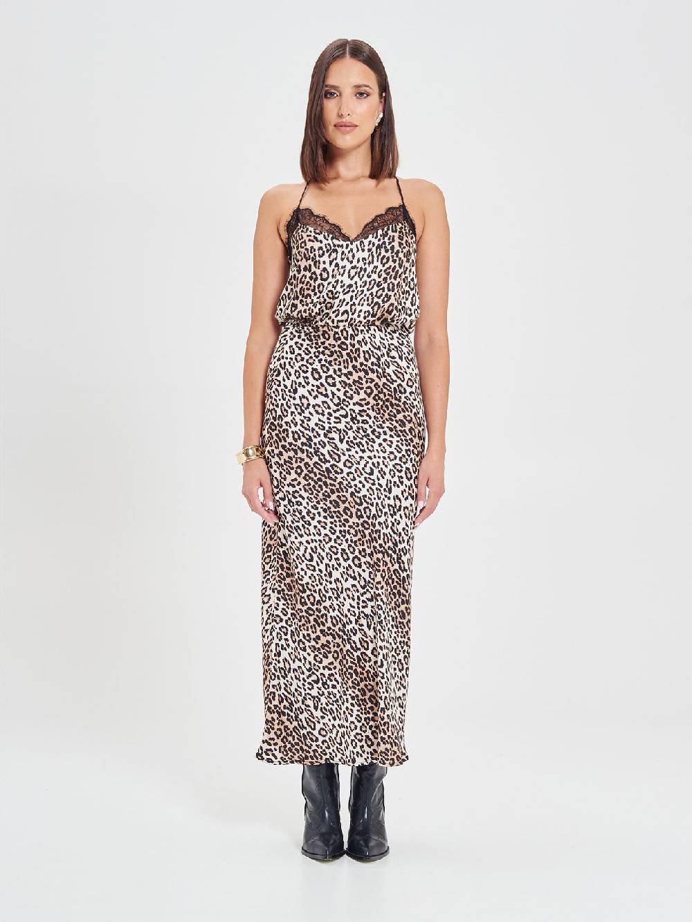 Rinascimento Gonna In Viscosa Animalier