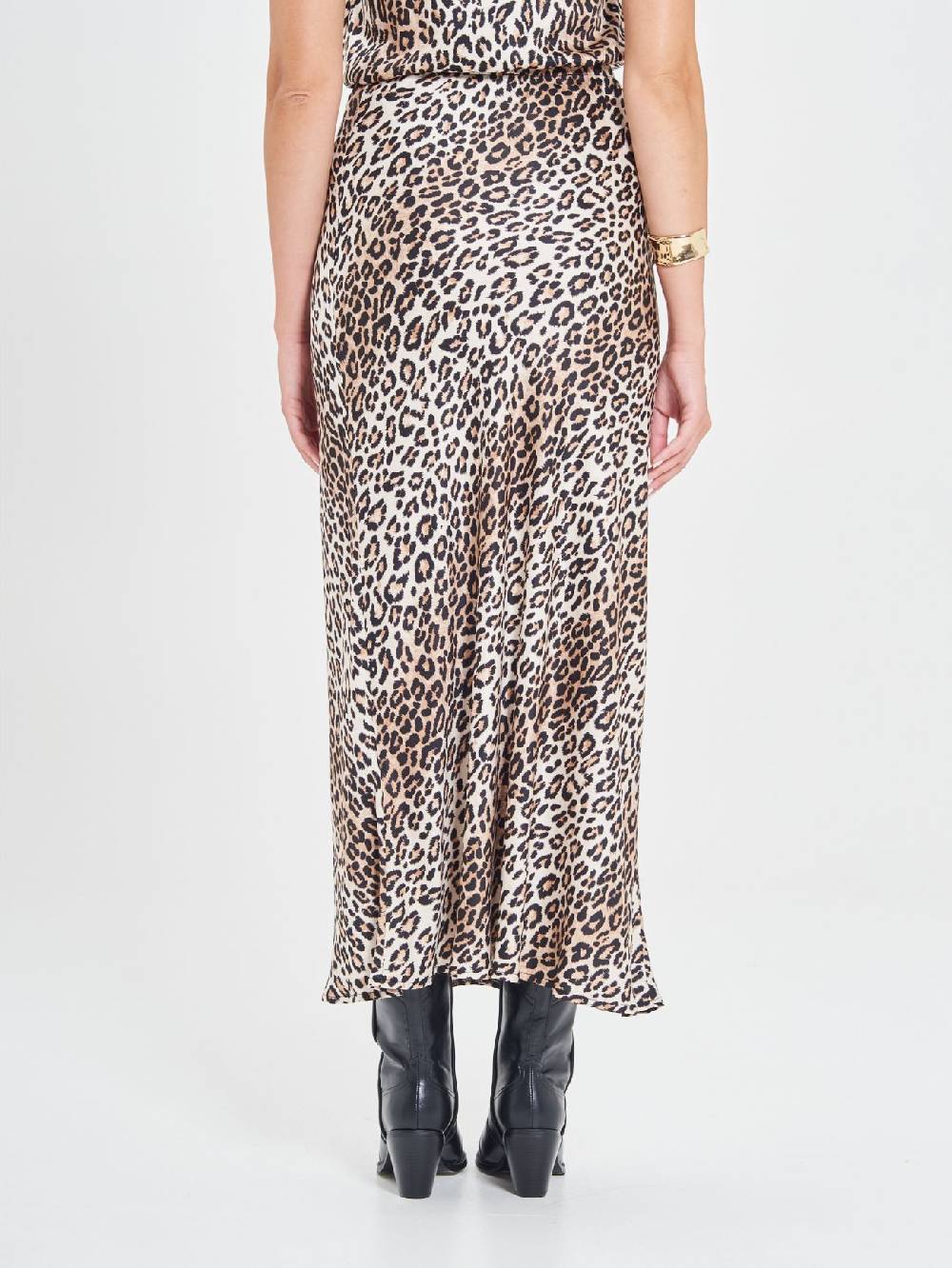 Rinascimento Gonna In Viscosa Animalier