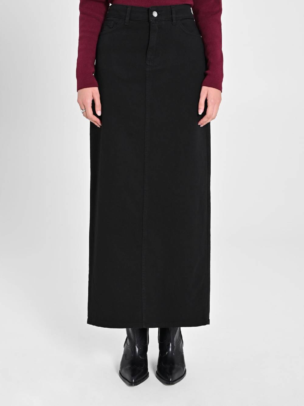 Rinascimento Gonna Lunga In Denim