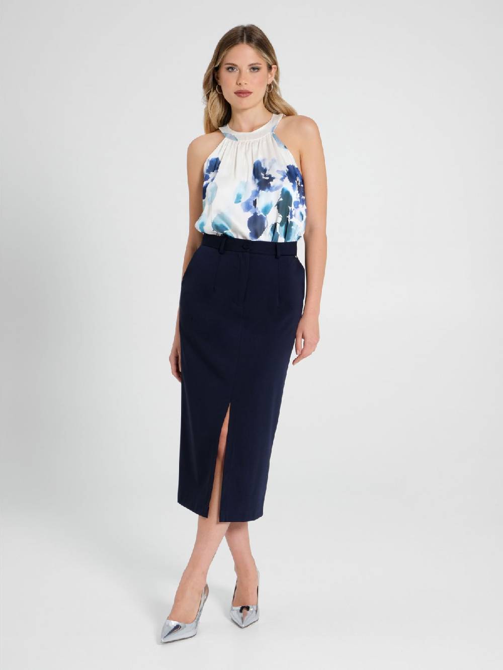 Rinascimento Gonna Misto Lana