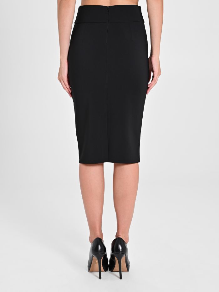 Rinascimento Gonna Tubino In Tessuto Tecnico