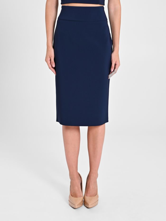 Rinascimento Gonna Tubino In Tessuto Tecnico