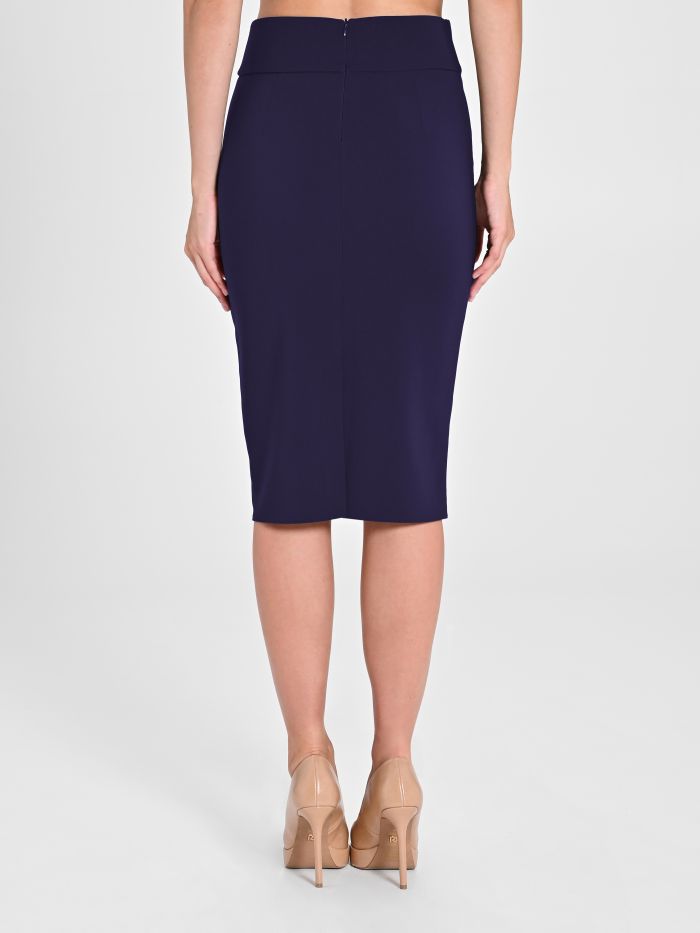 Rinascimento Gonna Tubino In Tessuto Tecnico