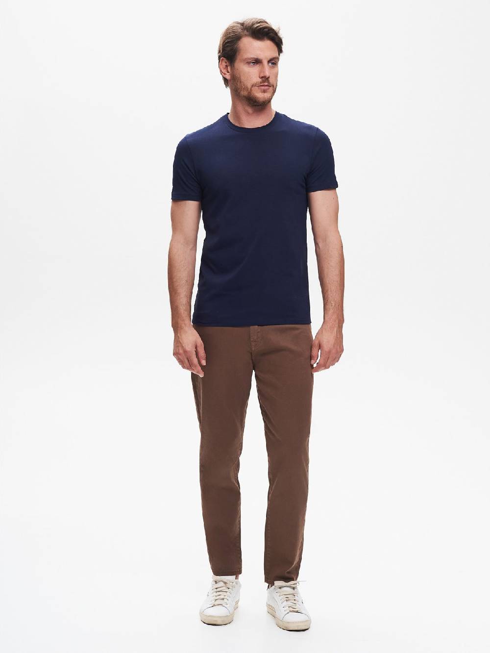 Rinascimento Jeans Baggy-Fit Uomo Bull Fango QB24