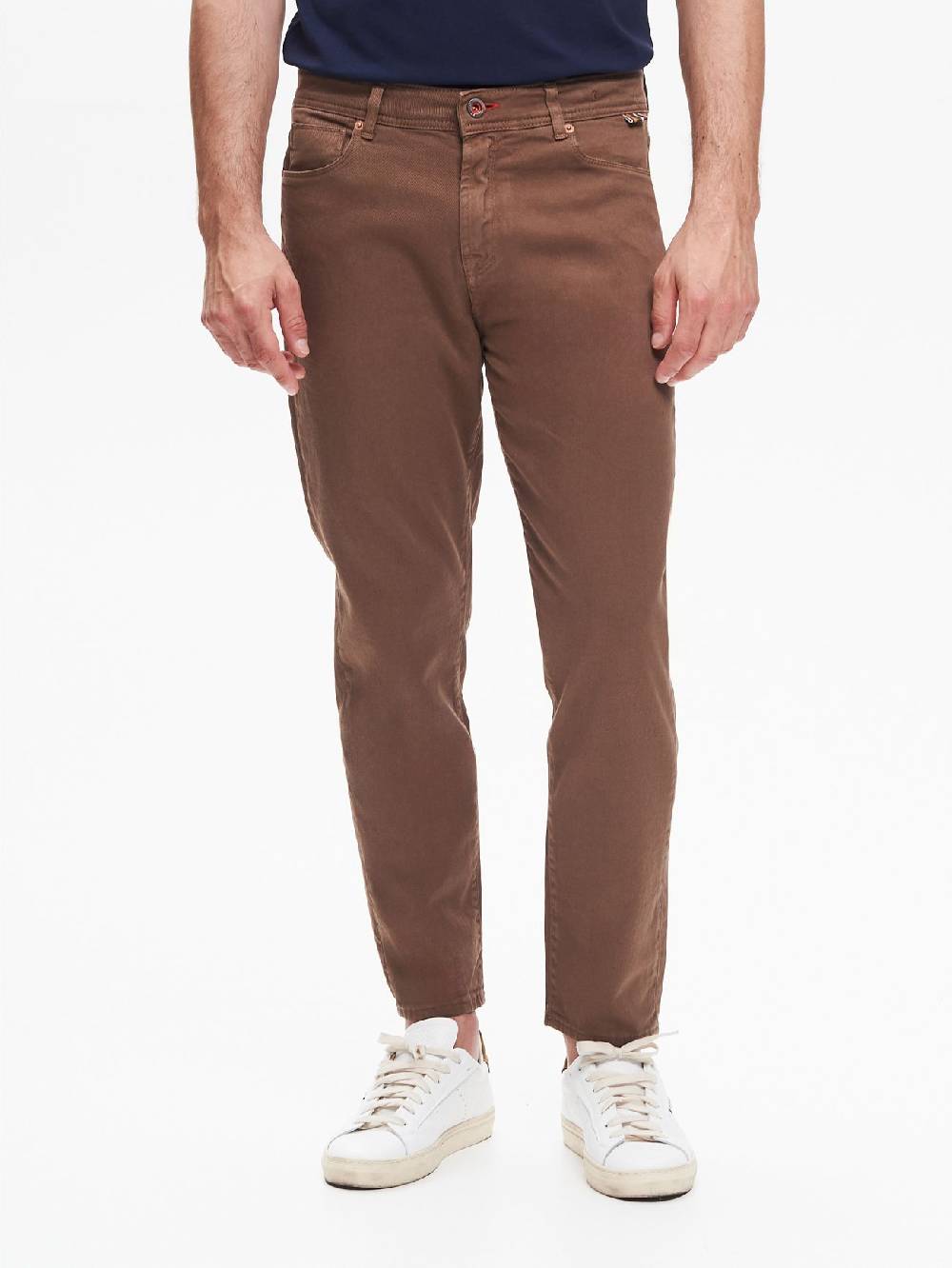 Rinascimento Jeans Baggy-Fit Uomo Bull Fango QB24