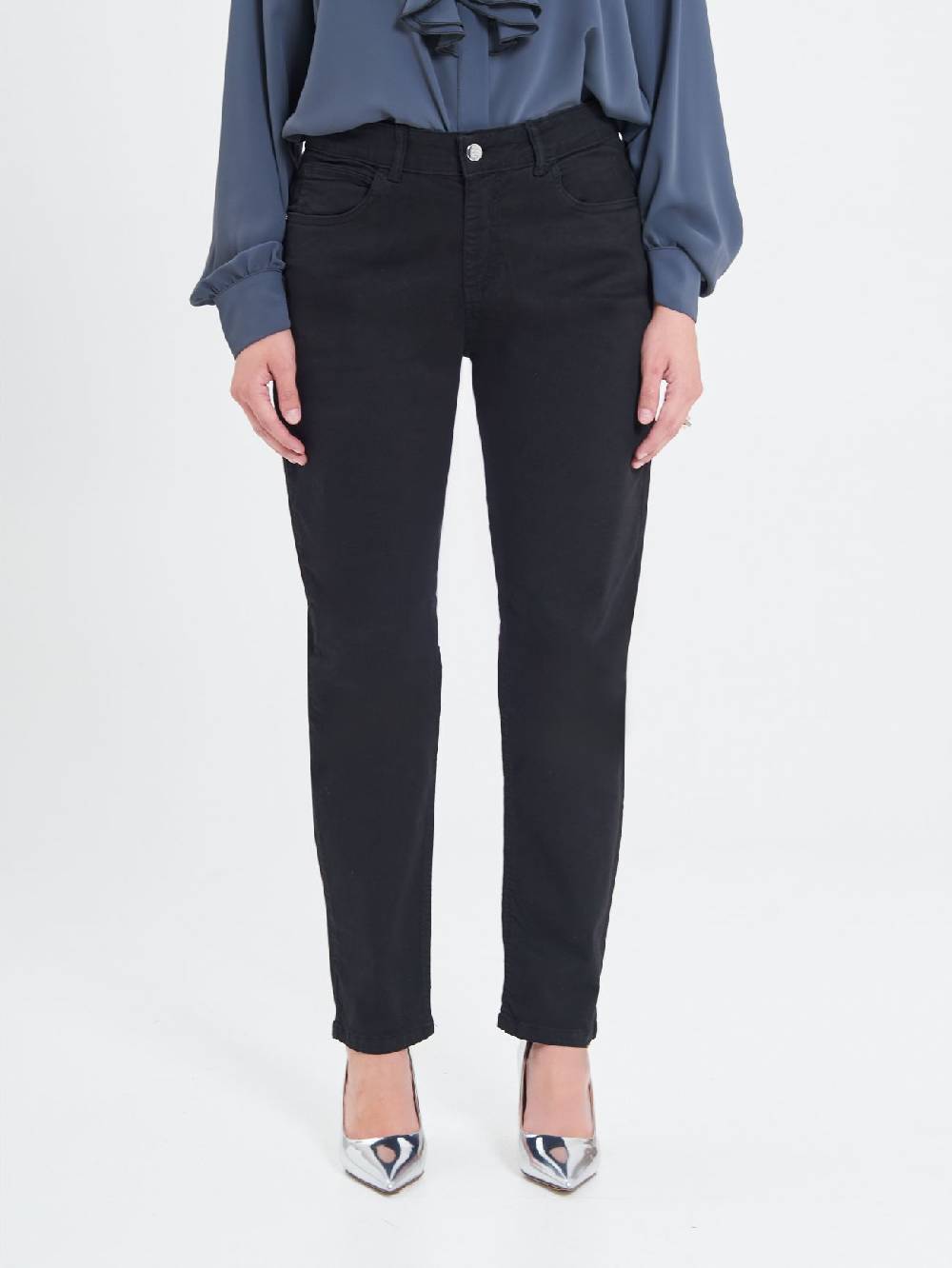 Rinascimento Jeans Curvy Neri