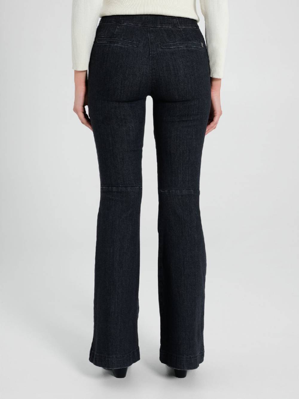 Rinascimento Jeans Neri A Zampa