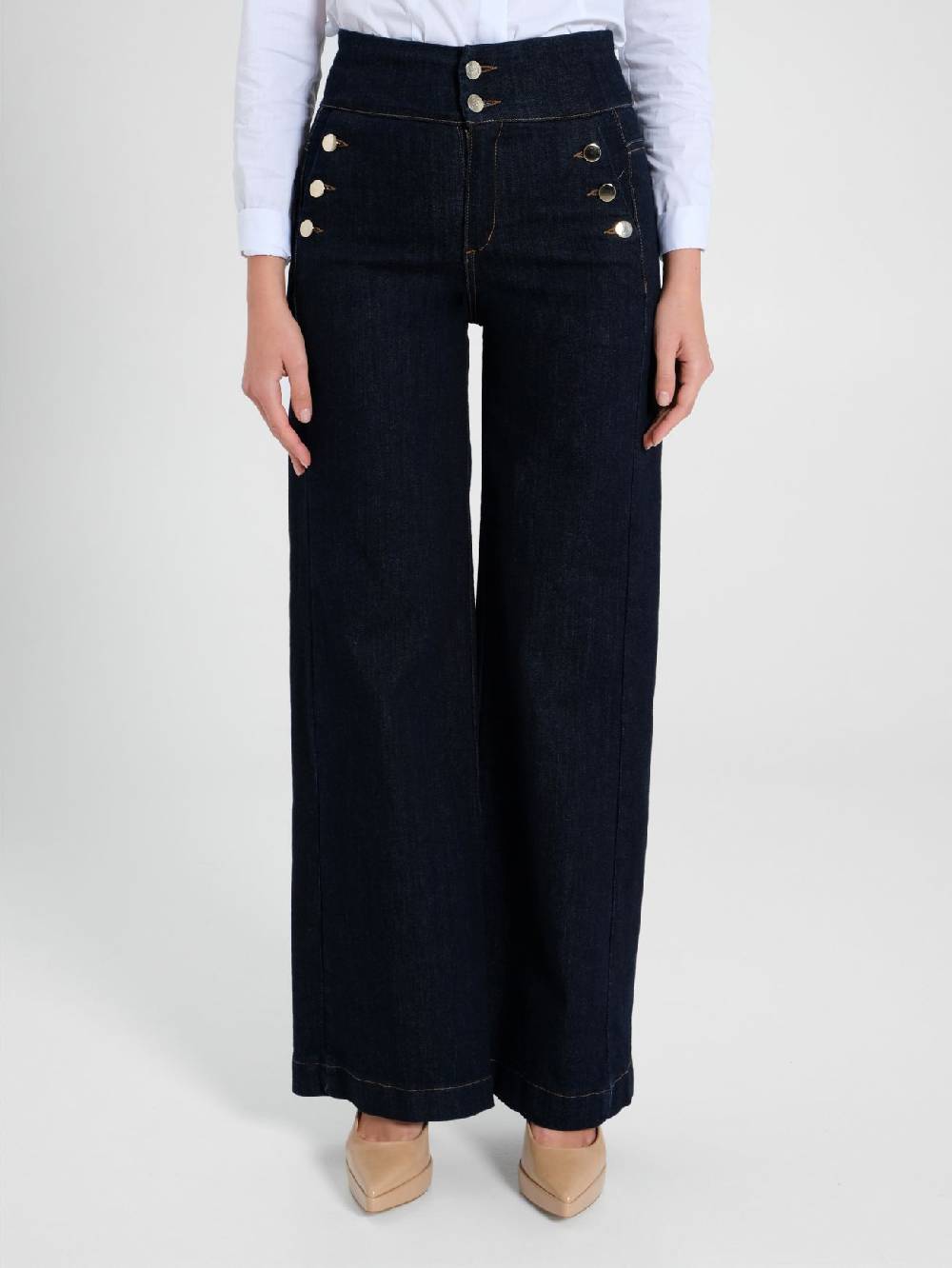 Rinascimento Jeans Palazzo Marinière