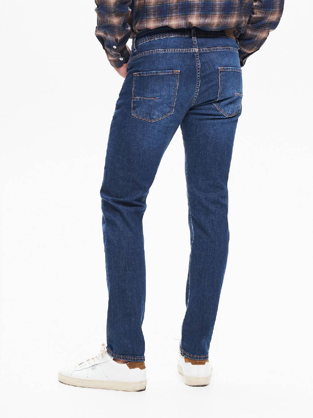 Rinascimento Jeans Slim-Fit Uomo Basic Blu QB24