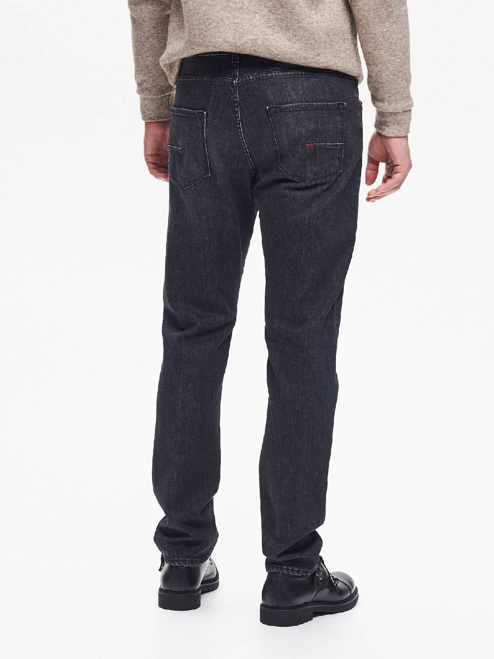 Rinascimento Jeans Slim-Fit Uomo Nero QB24