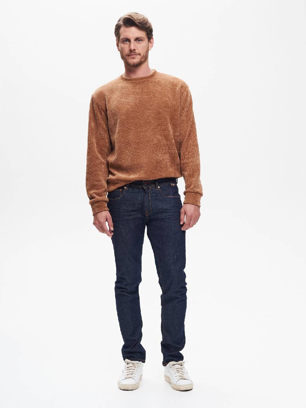 Rinascimento Jeans Slim-Fit Uomo Raw Blu QB24