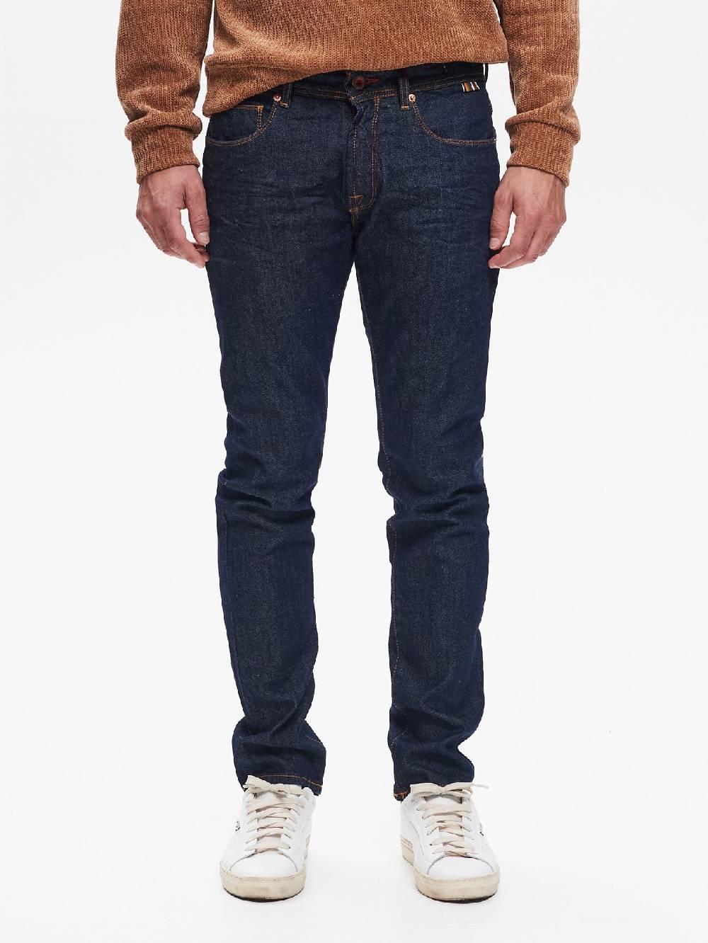 Rinascimento Jeans Slim-Fit Uomo Raw Blu QB24