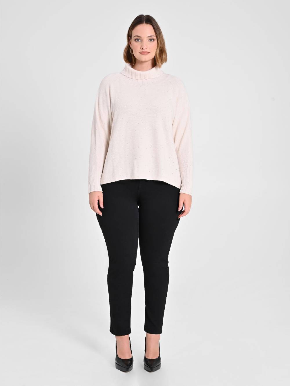 Rinascimento Maglia Curvy Beige