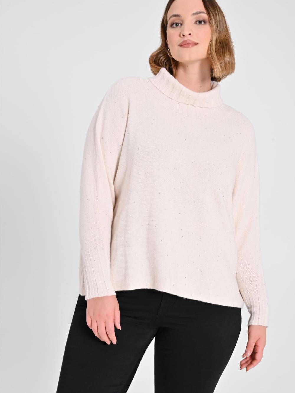 Rinascimento Maglia Curvy Beige