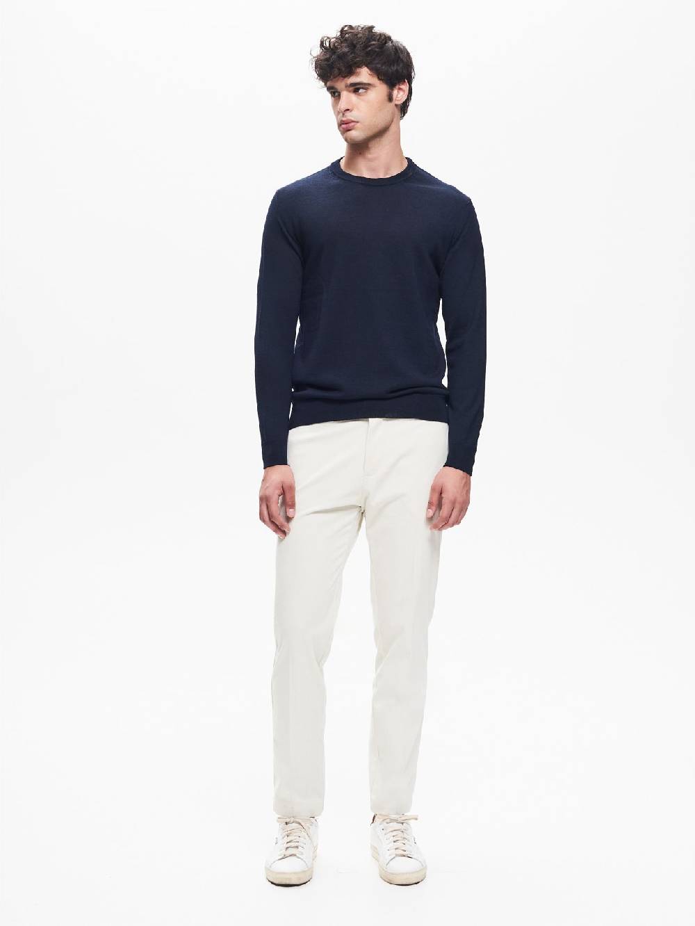 Rinascimento Maglia Girocollo Uomo Basic Blu QB24