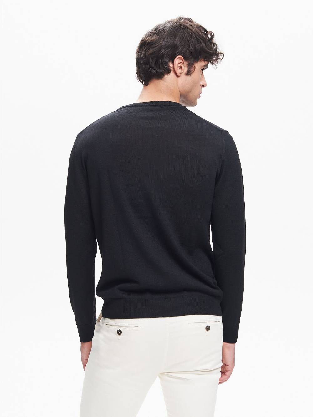 Rinascimento Maglia Girocollo Uomo Basic Nero QB24