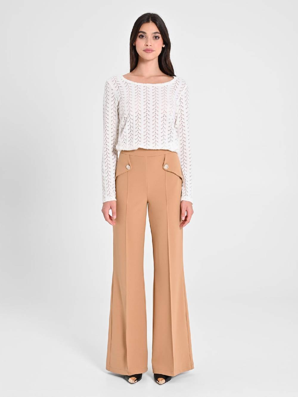 Rinascimento Maglia In Pizzo Rebrodè