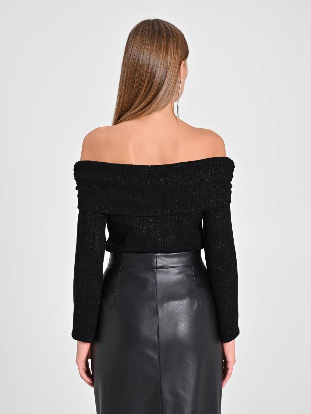 Rinascimento Maglia Lurex Nera