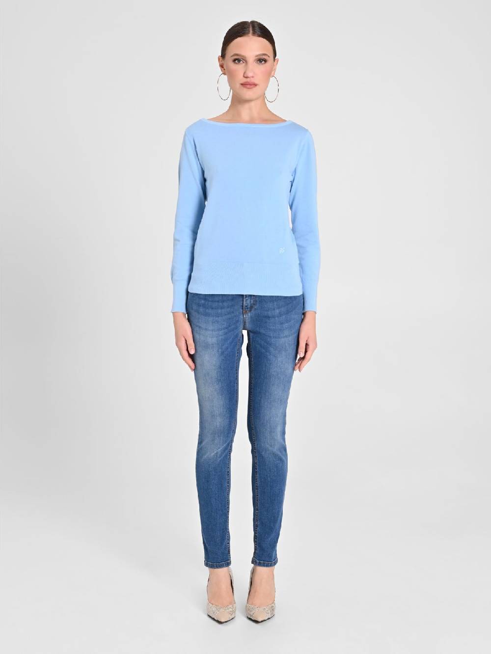 Rinascimento Maglioncino Azzurro Ecotec®