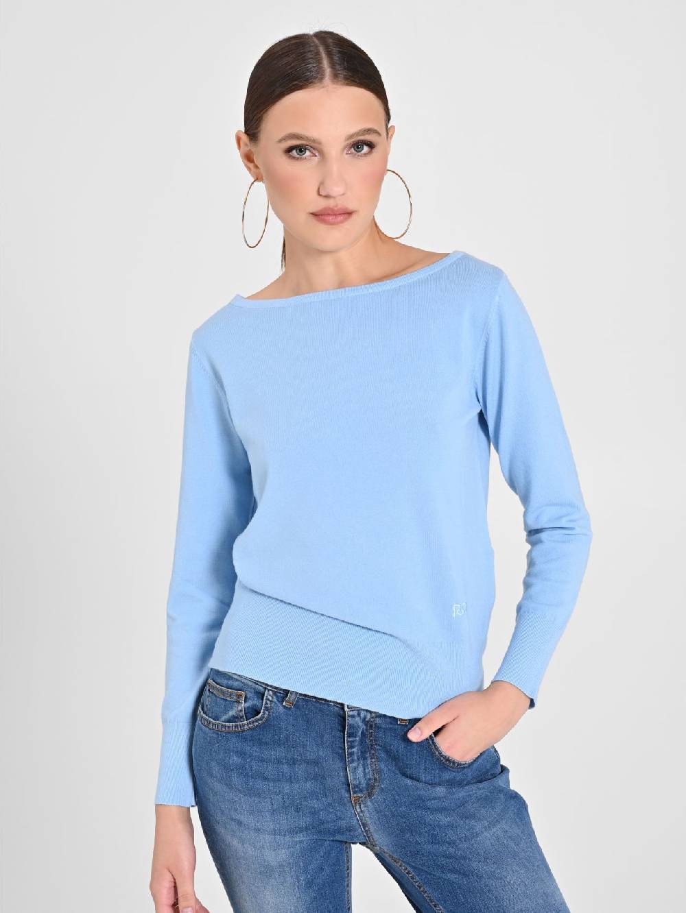 Rinascimento Maglioncino Azzurro Ecotec®