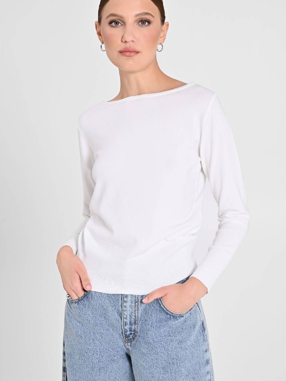 Rinascimento Maglioncino Bianco Ecotec®