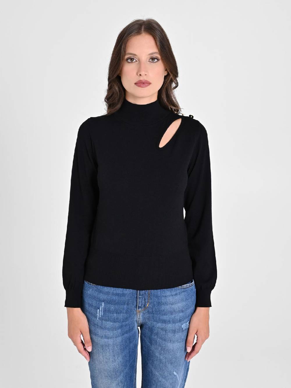 Rinascimento Maglioncino Con Dettaglio Cut Out