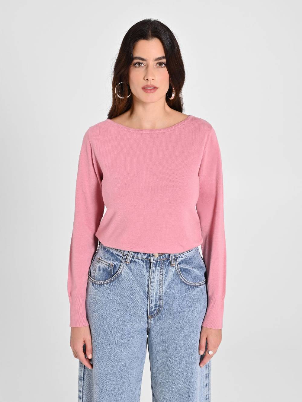 Rinascimento Maglioncino Rosa Antico Ecotec®