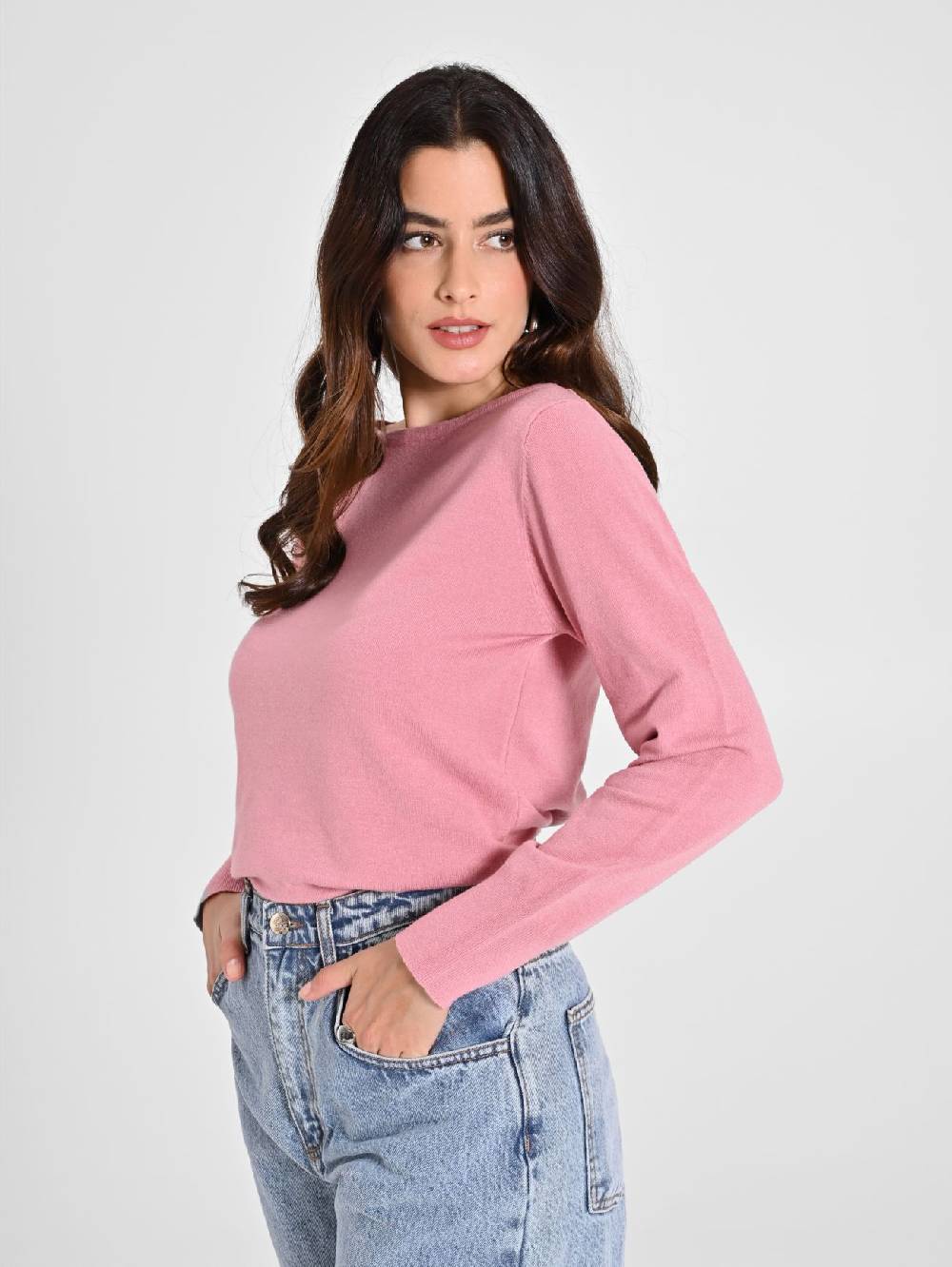 Rinascimento Maglioncino Rosa Antico Ecotec®