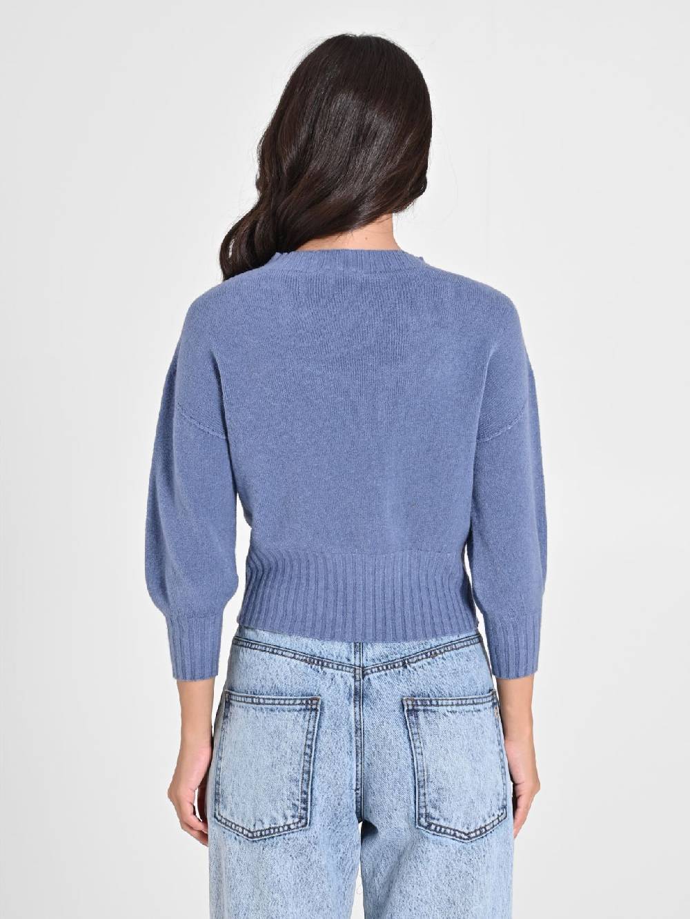 Rinascimento Maglione RR Azzurro Avio