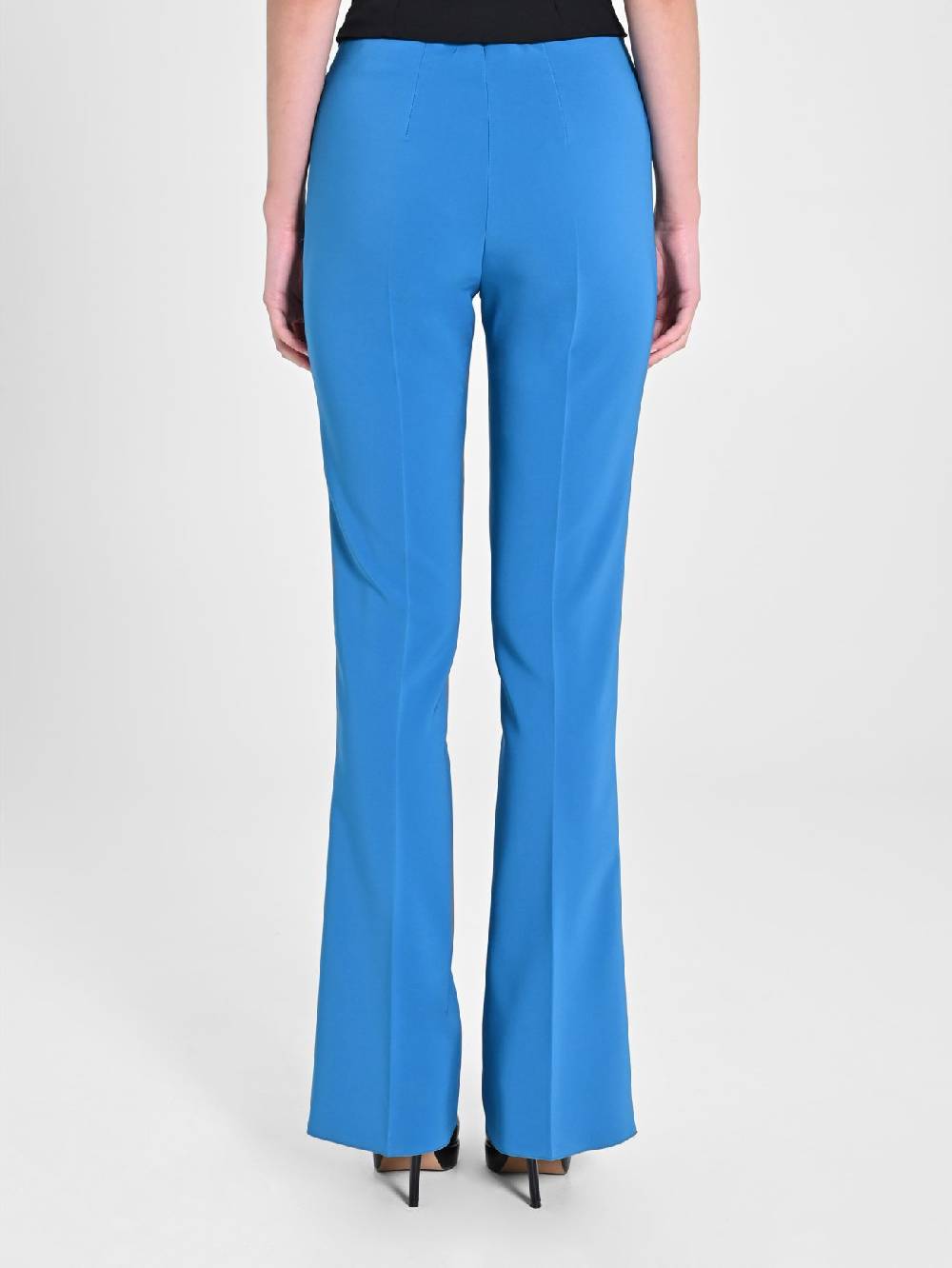 Rinascimento Pantalone Flared Blu Oceano