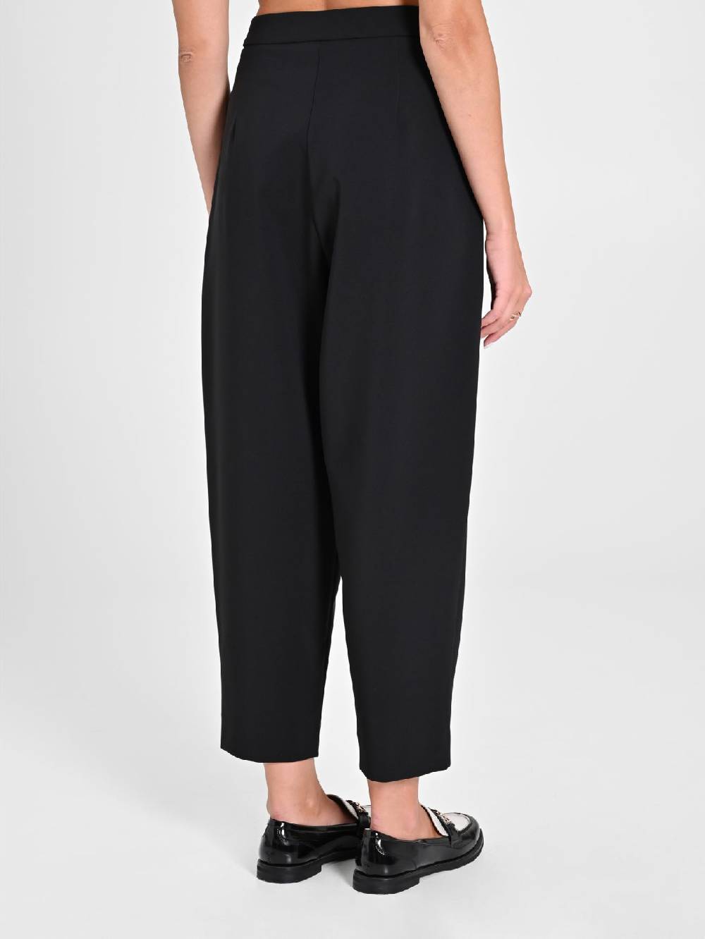 Rinascimento Pantaloni Ampi Neri