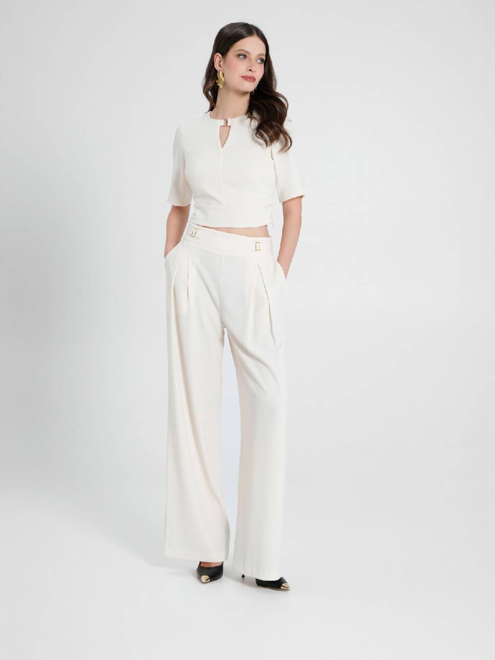 Rinascimento Pantaloni con Fibbie