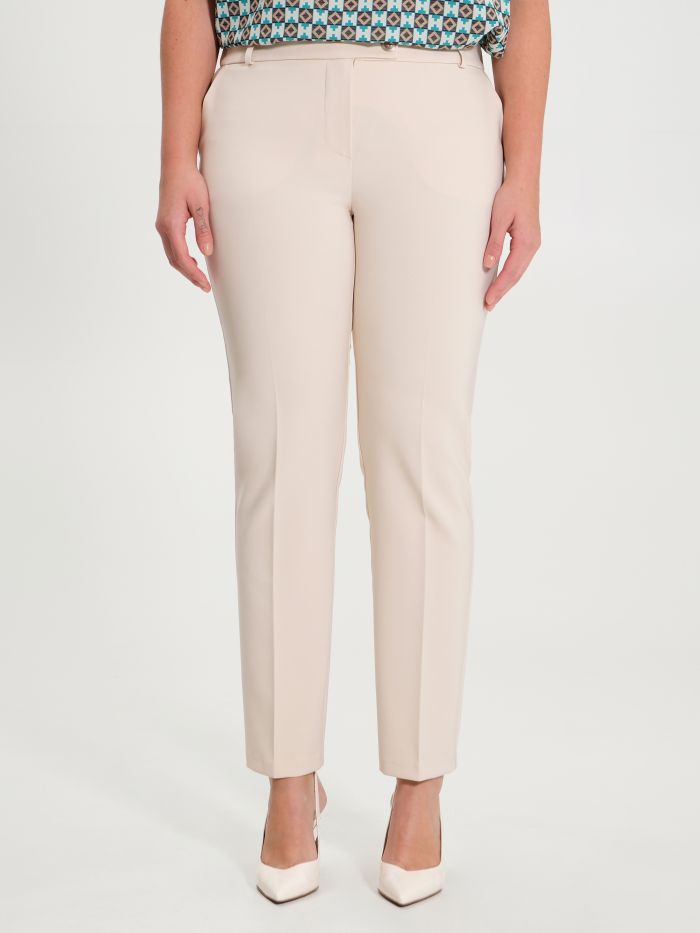 Rinascimento Pantaloni Curvy Beige