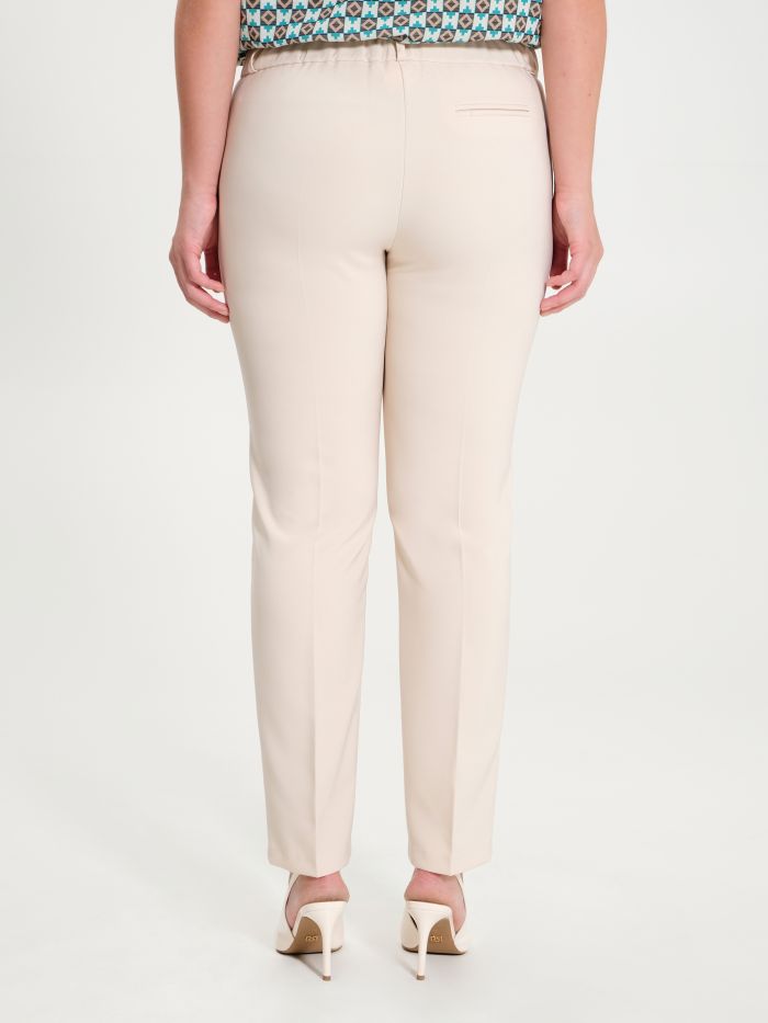 Rinascimento Pantaloni Curvy Beige