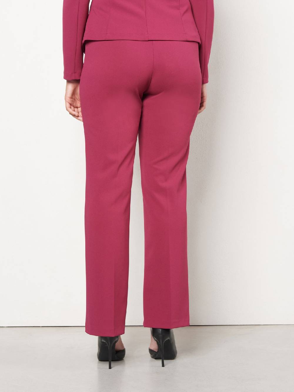 Rinascimento Pantaloni Curvy Bordeaux