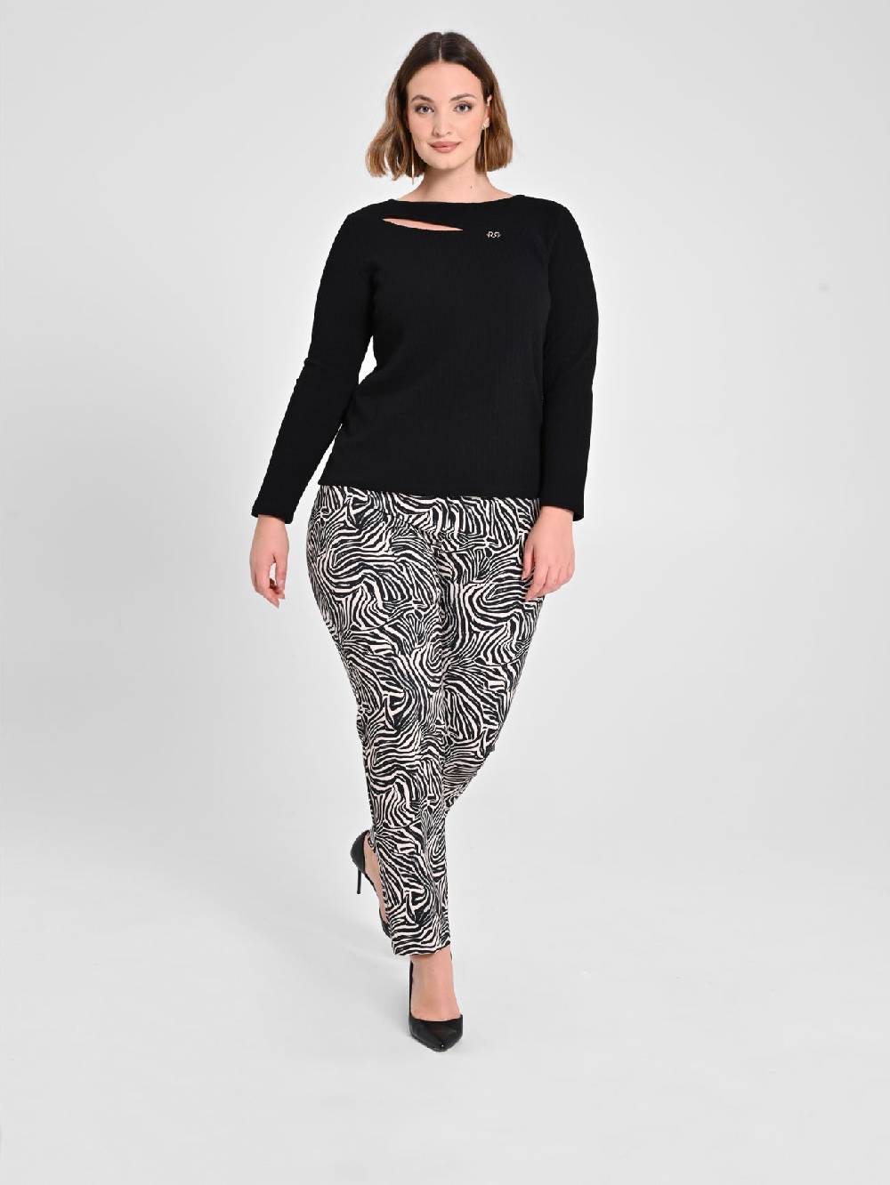 Rinascimento Pantaloni Curvy Jungle