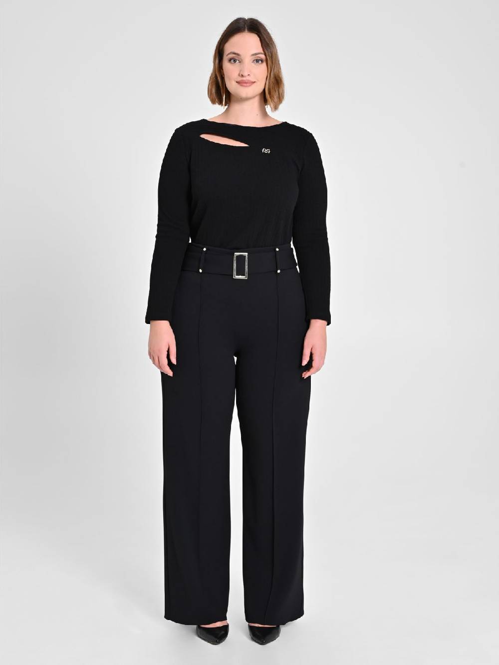 Rinascimento Pantaloni Curvy Neri