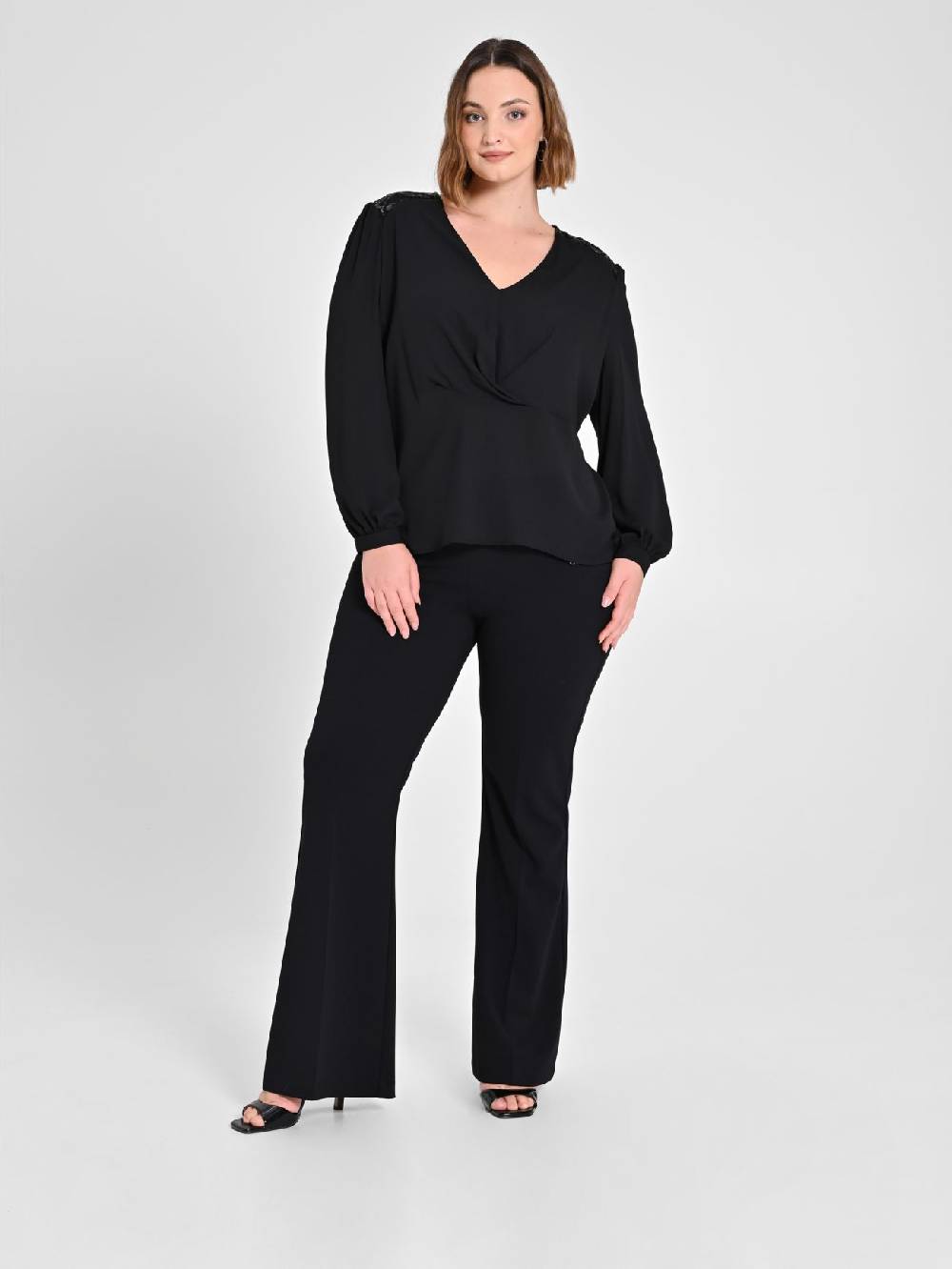 Rinascimento Pantaloni Curvy Neri