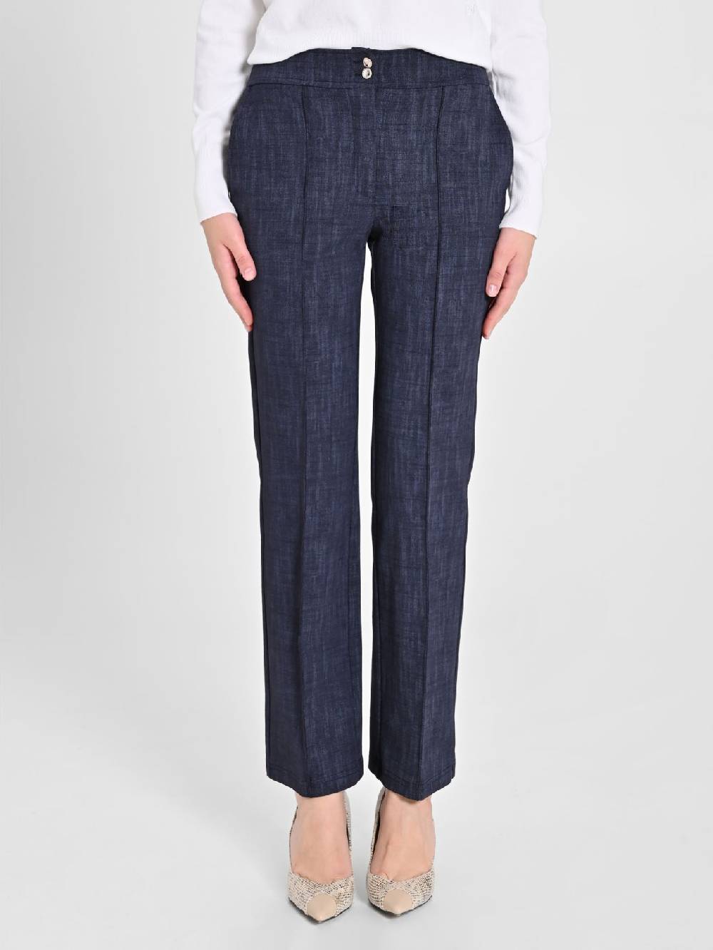 Rinascimento Pantaloni Effetto Denim