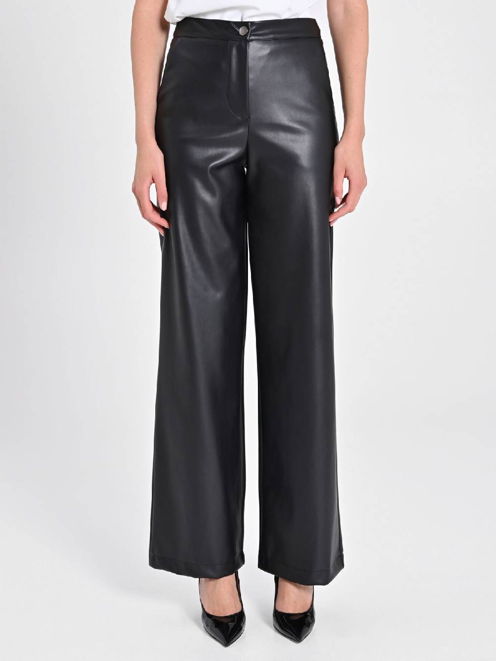 Rinascimento Pantaloni In Simil Pelle