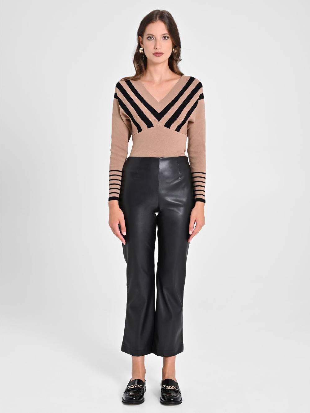 Rinascimento Pantaloni In Similpelle