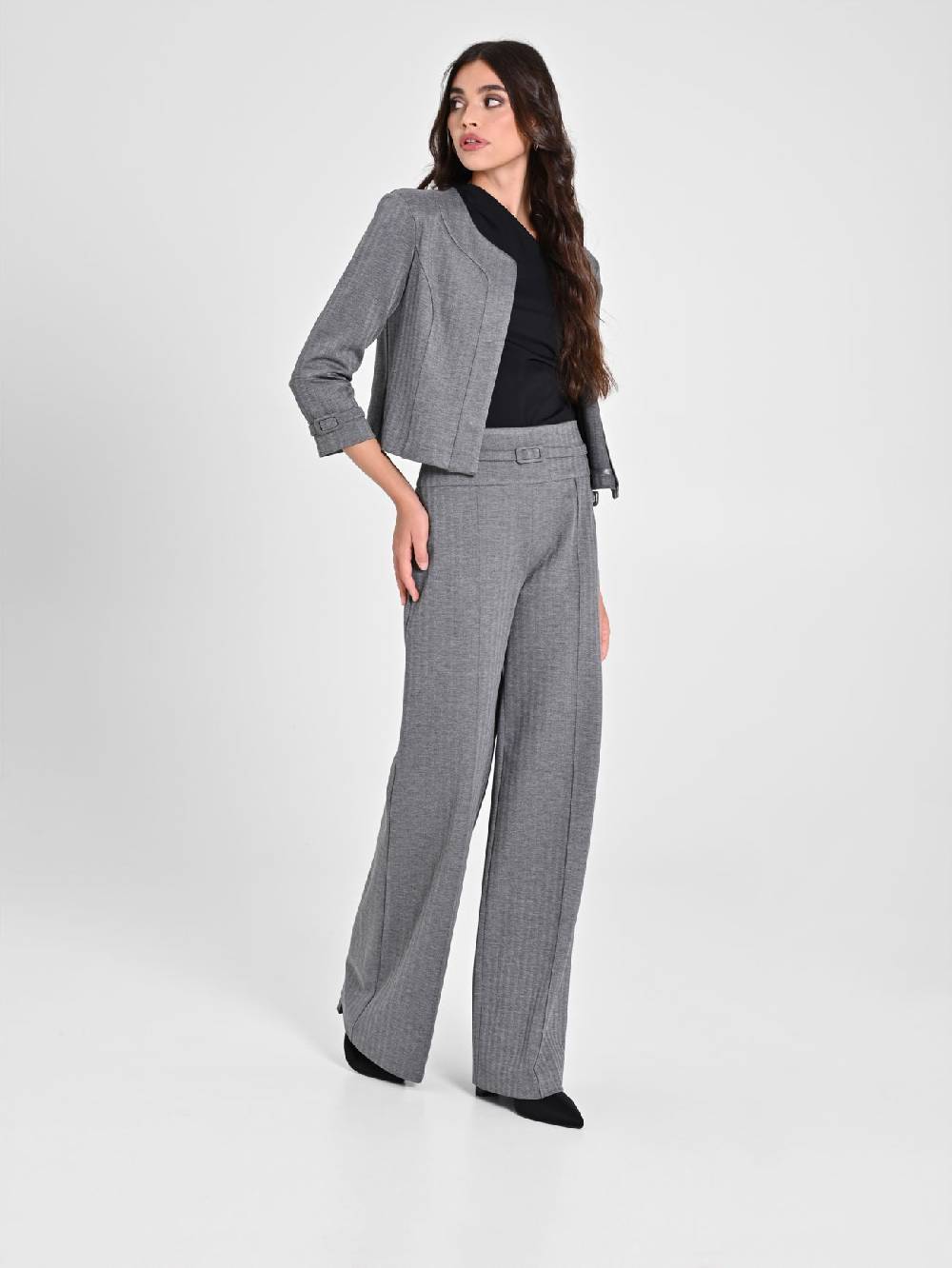 Rinascimento Pantaloni in Tessuto Spinato